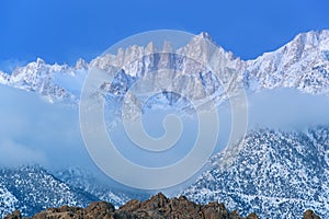 Mt. Whitney, Winter Landscape photo
