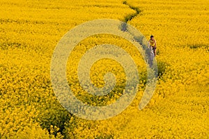 Mtb biker is cycling photo