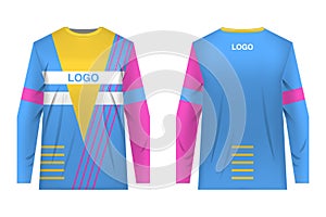 MTB jersey templates