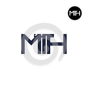 MTH Logo Letter Monogram Design