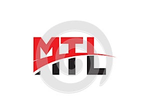 MTL Letter Initial Logo Design Vector Illustration