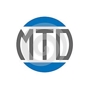 MTO letter logo design on white background. MTO creative initials circle logo concept. MTO letter design