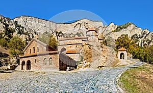 Mtskheta, Georgia. The Picturesque View Of Shiomgvime Or Shio-Mgvime Monastery