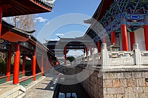 Mu Residence in Lijiang old town, Yunnan, China