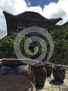 Mu-Ryang Sa Temple Kimchee Pots