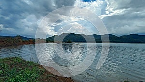 Muak Lek Dam in Saraburi Thailand