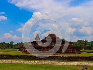 Muara Takus temple, one of the Hindu Buddhist relics in Riau, Indonesia.