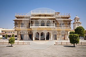 Mubarak Mahal in City Palace in Jaipur, India