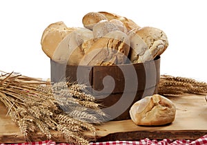 Mucchio di pane photo