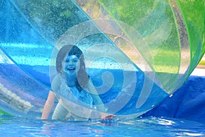 So much fun in a water ball