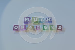 Much Obliged, thankyou keyword. For web page, graphic design, texture or background
