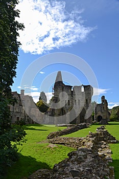 Much Wenlock Priory in Shropshire, England