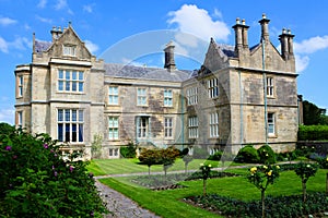 Muckross House mansion with garden, Killarney National Park, Ring of Kerry, Ireland