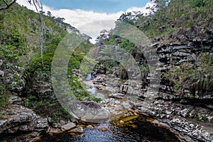 Mucugezinho River in Chapada Diamantina - Bahia, Brazil photo