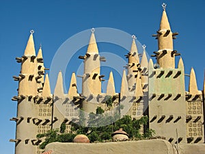 Mud brick mosque, Saba.