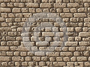 Mud brick seamless texture wall Egypt