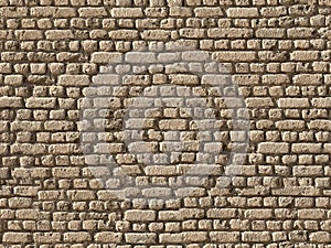 Mud brick seamless texture wall Egypt