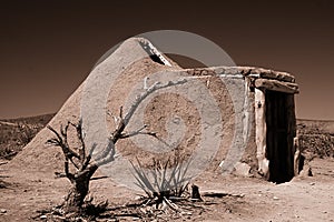 Mud Hut in Grand Canyon