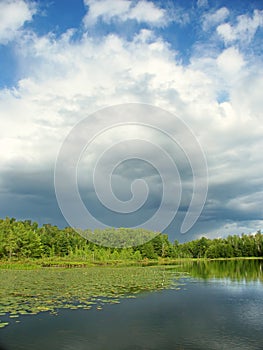 Mud Lake in Northwoods Wisconsin photo