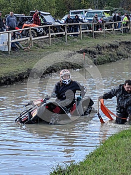 Mud mayhem at hilltop