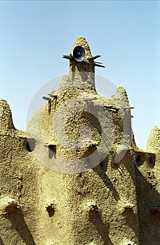 Mud mosque, Senossa, Mali