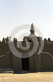 Mud mosque, Senossa, Mali