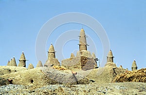 Mud mosque, Sirimou, Mali