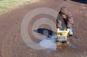 Mud Puddle Fun