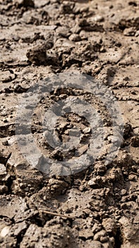 Mud Surface Texture Earthy Background