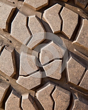 Mud terrain tire.