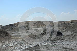 Mud volcano in Azerbaijan