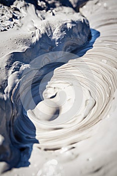 Mud volcano at Krasnodar state, Russia