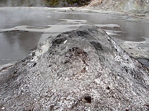 Mud Volcano, New Zealand