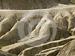 Mud volcano - texture in Buzau country