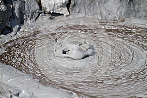 The mud volcanoes