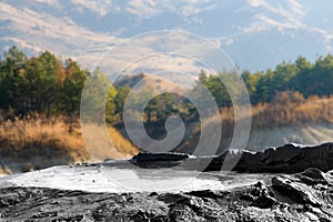 Mud Volcanoes at Berca, Romania