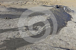 Mud Volcanoes In Buzau, Romania