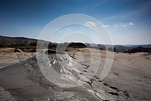 Mud Volcanoes in Buzau, Romania