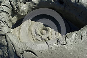 Mud vulcano in Azerbaijan