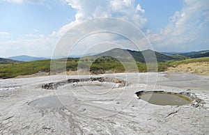 Mud Vulcanoes, Berca, Buzau, Romania