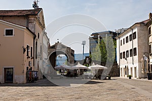 The Muda city gate in Koper