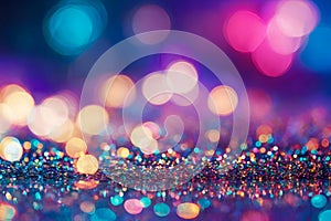 muddle lights abstract background, creative fantasy fluorescent colored,multicolor and brightly neon lines with blurred,glitter,