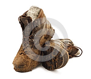 Muddy Trekking Boots