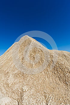 Muddy volcanoes soil