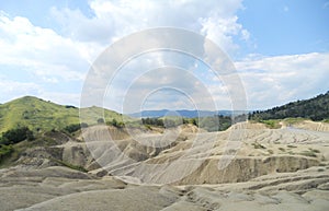 Muddy Vulcanoes in Buzau. Romania. Geography