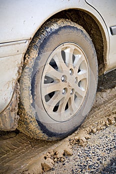 Muddy Wheel
