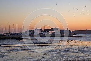 Mudeford Quay at Sunset