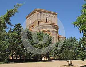 Mudejar architecture in Arevalo. Spain.