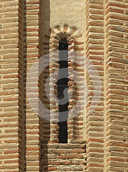 Mudejar architecture in Arevalo. Spain.