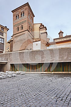 Mudejar art. San Pedro tower. Teruel. Spain heritage. Architecture photo